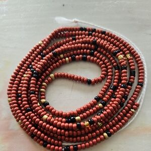 Chic Multicolor Beaded Belt